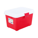 茶花加厚塑料收纳箱35L 2852(红色)