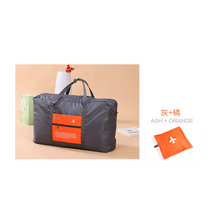 君华仕大容量旅行包收纳袋行李包小号（46*18*36）(橘色)