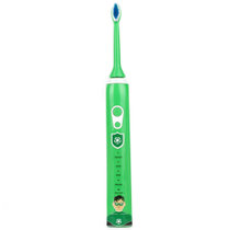 普瑞丽丝磁悬浮声波儿童电动牙刷TB603绿5种清洁模式  55天超长续航  防水IPX7级  美国杜邦刷毛