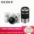 索尼（SONY）ILCE-6000Y /A6000 双镜头微单套机（E PZ 16-50mm+55-210mm 双镜头）(白色)