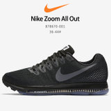 耐克男鞋2017夏季新款Nike Zoom All Out休闲鞋全掌气垫网面透气减震耐磨女子跑步鞋 878670-001(图片色 36)