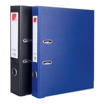 惠普生（NEWHOPSON）蓝色黑色活页快劳夹 文件夹资料夹板 文件存储 黑色  5个装(蓝色)