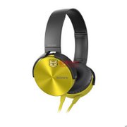 索尼（sony） MDR-XB450AP 立体声耳机 强劲重低音(黄色)