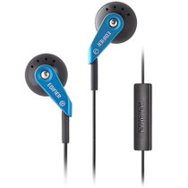 漫步者(EDIFIER) H185P 耳塞式耳机 佩戴舒适 多功能线控 蓝色