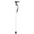 如斯卡（RUSSKA）老人拐杖手杖 铝制手杖 人体功能学左手设计 伸缩手杖 银