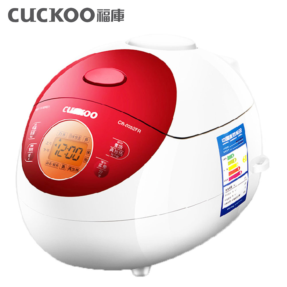 福库(CUCKOO) 电饭煲 LCD动态显示 智能迷你 1.5L小电饭锅 CR-0352FR