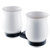 贝乐卫浴（Ballee）G2203-2K 浴室牙刷杯 黑色漱口杯陶瓷杯