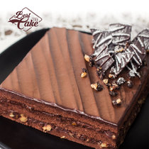 贝思客bestcake巧克力布朗尼新鲜生日蛋糕同城速递礼盒装(7磅)