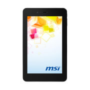 微星（MSI）Primo76 7英寸办公娱乐平板电脑 （四核MTK 8389 1.2G Android 200/500万摄像头 7英寸IPS高清屏 1GB 16G 3G通话功能）黑色