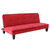 慧乐家（Fuanture）FNEJ-66056里高时尚折叠沙发床（红色）