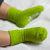 迪士尼 新款秋冬纯棉加厚防滑儿童宝宝婴儿袜子 WZD505659(草绿色 14--16 （建议3--4)