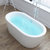 艾吉诺 浴缸浴盆澡盆成人儿童亚克力独立式浴缸 1.3米1.4米1.5米1.6米1.7米1.8米
