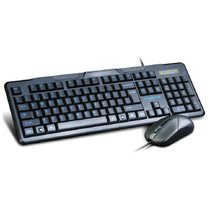 力拓 JT-505 有线键鼠套装 笔记本台式电脑有线键盘鼠标套件(U+P)