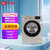 国美(GOME) 8公斤 洗衣机 高温杀菌 滚筒洗衣机 XQG80-GM1215钛灰银