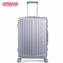 AMERICAN TOURISTER潮男女铝框拉杆箱商务万向轮行李箱 21英寸TSA密码