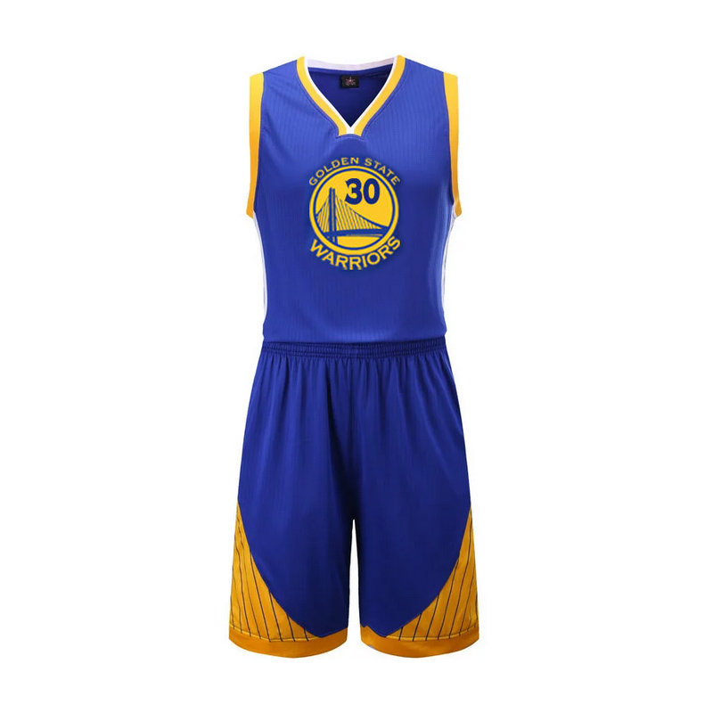 并力无袖背心篮球服套装勇士30号库里35号KD