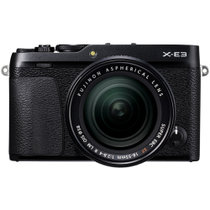 富士微单（FUJIFILM）X-E3 微单/数码相机 XF18-55 黑色