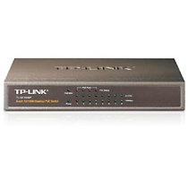 普联（TP-LINK） TL-SF1008P 8口百兆非网管PoE交换机