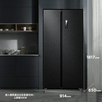 对开门 多开门冰箱一级能效风冷无霜精准双变频嵌入式家用电冰箱