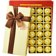 费列罗巧克力礼盒装 费雷罗巧克力情人节送女友创意生日礼物深情厚谊18粒