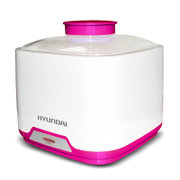 HYUNDAI 韩国现代 HYSN-5301 全自动酸奶机 家用全自动制奶机发酵机 自制健康 DIY口味 玫红色