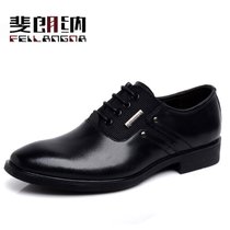 斐朗纳新款商务休闲绅士男士皮鞋休闲鞋英伦男鞋子K1881(黑色 44)