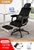 电脑椅舒适久坐办公椅子游戏电竞椅家用靠背简约老板座椅升降可躺(乳胶3D网黑色有脚)