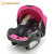 innobebe 德国原装婴儿童提篮安全座椅0-15个月宝宝适用聪明妈妈的选择 乐途提篮(珊瑚红)