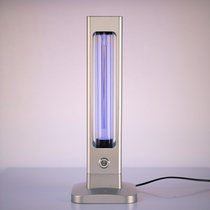 222NM消毒台灯 35W家用灭菌灯智能控制紫外线灭菌台灯便携式厨房卧室消毒灯(银色)