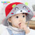 咔米嗒儿童帽子盆帽渔夫帽 婴幼儿宝宝帽子2-4岁春新款儿童盆帽(天意宝宝盆帽 天蓝)