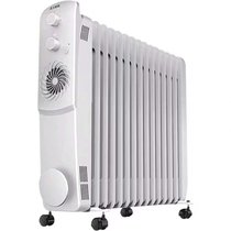 艾美特（Airmate）电暖器15片电热油汀 HU1526-W1 带暖风机 3000W大功率 干衣加湿 家用节能取暖器