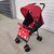 婴儿推车可坐可躺可折叠轻便携带式冬夏两用宝宝(红色 可做可躺  带网兜)