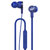 荣耀魔声耳机蓝色 线控入耳式手机耳机立体声原装耳塞AM15 适配于荣耀10 荣耀V10 荣耀9