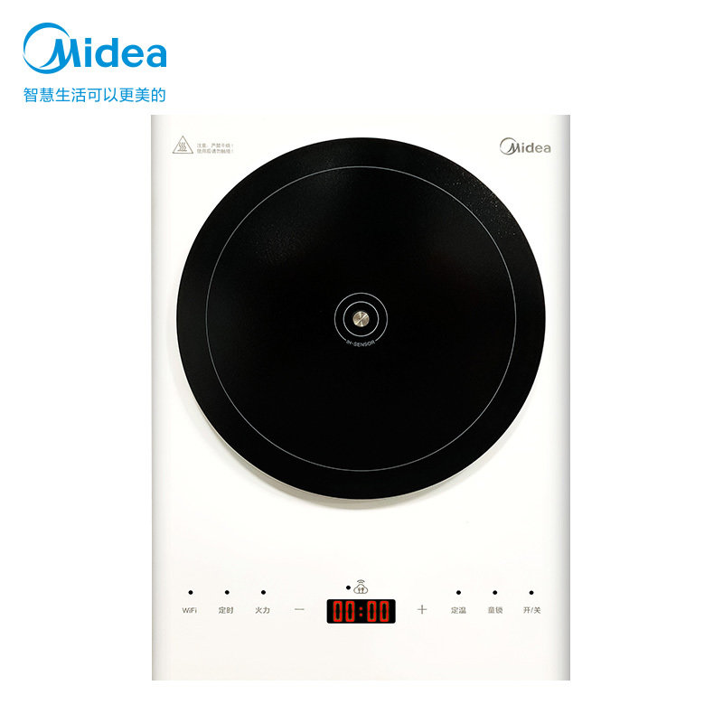 美的mideac22s501恒匀火电磁炉2200w大功率家用智能变频芯片wifi智能