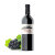 智利进口 嬞希娅西拉/梅洛干红葡萄酒 750ML