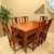 红木家具红木餐桌实木餐桌明式一桌六椅组合小叶红檀