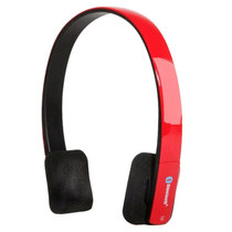 冲击波（shockwave）无线蓝牙耳机 SHB-921BH 头戴式立体声耳机 红色