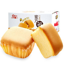 三惠鲜蛋糕500克原味蜜方鲜蛋糕早餐蛋糕奶油蛋糕休闲食品饼干糕点包邮