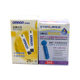 欧姆龙血糖仪试纸 HEA-STP30  适用于230/231/232  (25片试纸+针头)