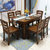 海善家 实木餐桌 折叠饭桌家用餐桌椅组合现代简约1.2/1.38/1.5米可伸缩圆桌小户型桌子 餐厅家具(默认 1.2米)