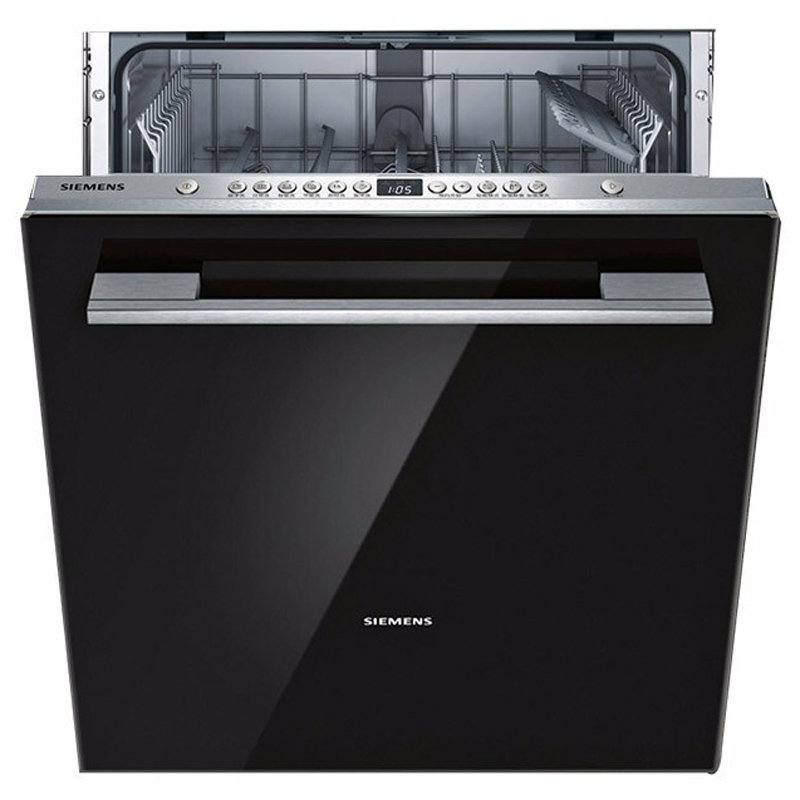 西门子iq300系列全嵌式13套大容量5d智能洁净家用厨房洗碗机预冲洗sj