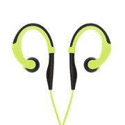 品胜（PISEN）R100 耳挂式有线运动耳机 跑步迷你 R101 安卓线控入耳式耳机(青草绿 R101)