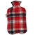 费许（FASHY）德国原装进口PVC材质苏格兰全棉彩格外套热水袋2.0Lfashy6536(红色)