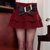 Mailljor 2014时尚女装新款百搭大牌修身显瘦气质时尚潮流甜美裙子985(枣红色 M)