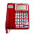 黑马王电话机座机办公家用C008特大铃声可接分机自动收线(红色)
