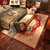 龙禧家居 美式欧式地毯客厅卧室沙发茶几书房书桌床边毯加厚满铺定制大地毯(905酒红色)第2张高清大图