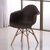 蔓斯菲尔简约电脑椅时尚休闲塑料椅创意办公椅会议椅餐椅家用椅子(咖啡色)