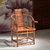 一米色彩 仿古圈椅餐椅围椅皇宫椅官帽椅太师椅实木牛角椅中式家具办公椅子(卷书椅)