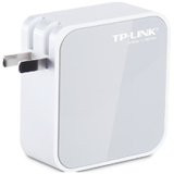 普联（TP-LINK）TL-WR710N 150M 迷你型无线路由器 可给手机充电 双以太网口 带宽控制 桥接 wifi(象牙白)