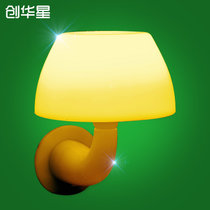 创华星   创意LED小夜灯 节能感应灯光控蘑菇灯 插电宝宝灯(黄光)